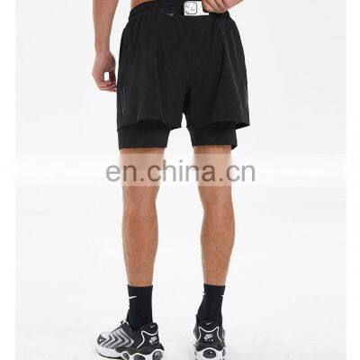 Wholesale Quick Dry Fitness Sports Training Running Shorts Drawstring Summer Beach Wear Men's Workout Athletic Exercise Clothes photo-5