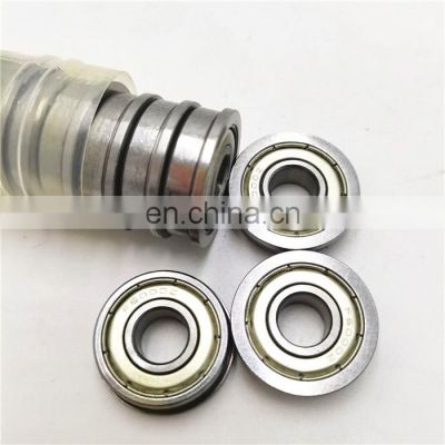 Micro bearing F604 flanged miniature ball bearings F604ZZ