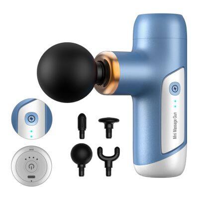 Deep Tissue Massage Gun Mini Size Percussive Therapy Device Percussion Massager Whoilesale photo-3