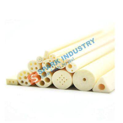 Customized Industrial Aluminum Ceramic Tube Good Conductivity Mechanical Strength