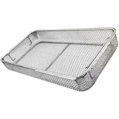 Professional Customized Stainless Steel Medical Sterilization Basket With Handle photo-5