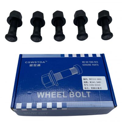 WST213-0003 94mm M22*1.5*85*10.9 Bus accessory 3104-00219 3104-01210 M22 * 1.5 * 107mm 10.9 wheel bolts for higer bus wheel part