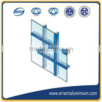 Aluminium Frame for Glass Wall /Aluminium Facades