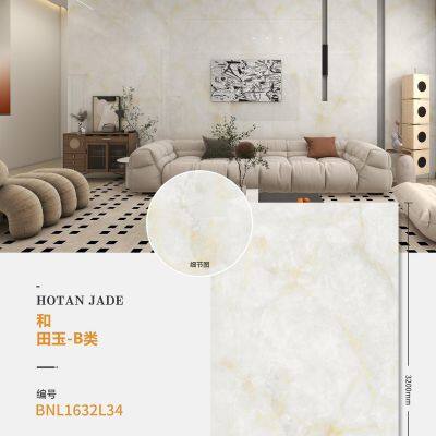 Hotan Jade Artificial Sintered Stone High Polished Artificial Jade Big Slab photo-5