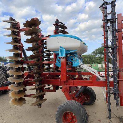 600L Pneumatic Seed Drill for Small Seeds and Granular Fertilizer Spread Sowing and Fertilizing photo-2