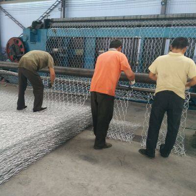 Factory Price Corrosion-Resistant Galfan Wire Gabion Mattress Woven Technique Cutting Bending Processing for Erosion Control