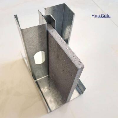 High-sound-insulation and Vibration-damping Keel for Ktv Walls, Vibration-damping and Sound-insulating Keel for Hotel Internal Partitions, Double-cavity Silent Light Steel Keel photo-3