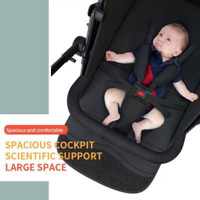 Factory Price Compact Baby Stroller Lightweight Easy Folding Baby Pushchair Adjustable Backrest Pram Portable Buggy photo-5