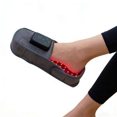 OEM ODM 660nm 850nm Infrared Red Light Therapy Foot Slipper Equipment Device Boots Red Light Therapy Shoes