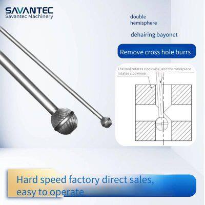 Средство для снятия заусенцев Saiwant с двойной полусферой для шлифования кромок пересекающихся внутренних отверстий sv-bf-05-20000