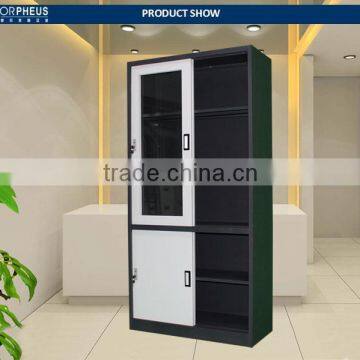 Laboratory Steel Glass Door Storage Cabinet Data Document Filing Cabinet/Cupboard Lock photo-2