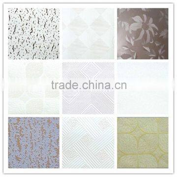 Grid Ceiling Tile Shape Building Material Pvc Gypsum False Ceiling