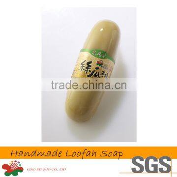 Made in Taiwan Hand made Herbal Product Sage Loofah Soap