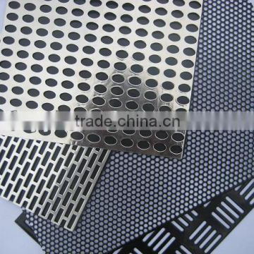 round hole perforated stainless steel sheet customized by design