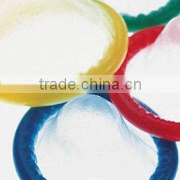 Colorful condoms OEM sex products good quality latex condom 144pcs bulk condom