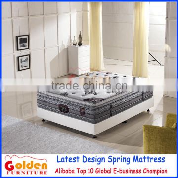 Top grade Bonnel spring full size anti decubitus mattress ML2014-4