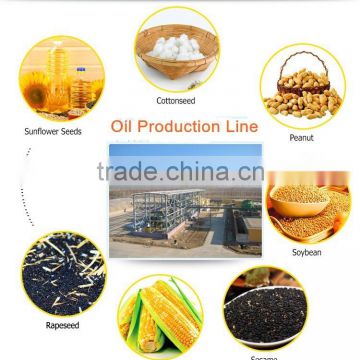 Alibaba china 1-100 TPD rice bran oil processing plant