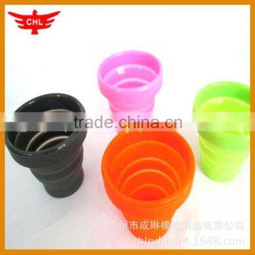 Silicone collapsible cup,cheap silicone collapsible cup,custom silicone collapsible cup