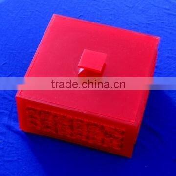 hot sale plastic acrylic case custom gift box with lid