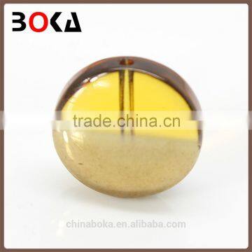 // Good Quality Golden Border Design Crystal Stone // White Holes Glass Rhinestone Glass Stones // photo-2