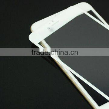 2016 Hot trending product color Privacy silk printing tempered glass screen protector for iphone 6/6s/6 plus/6s plus