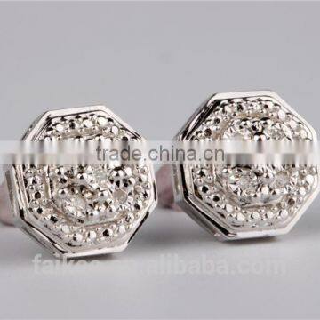 2015 Smart Earring Designs 925 Silver Sterling Brand Name Silver Jewelry