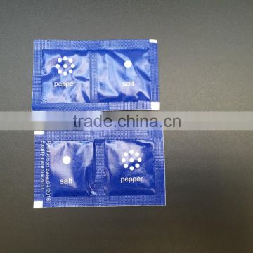 Available stock of salt and pepper sachet in twin pack /food grade                        
                                                Quality Choice