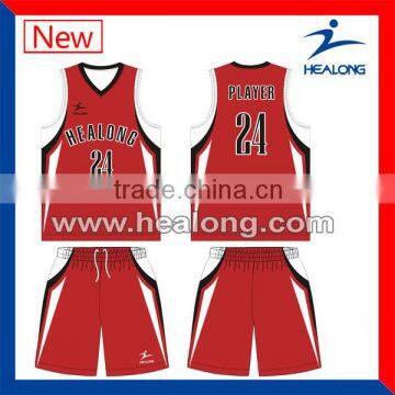 High quality cool basketball jersey designs