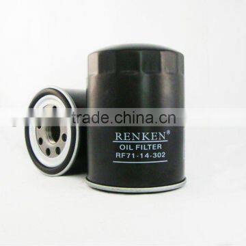 Oil Filter RF71-14-302 .competitive price .good quality .filter factory