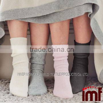 Cashmere Mongolia Downy Slipper Sock Korea Sock