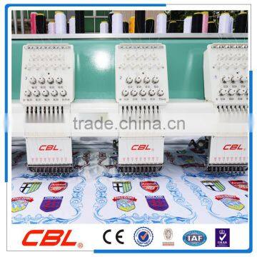 New conditionregular 9 colors flat computerized embroidery machine