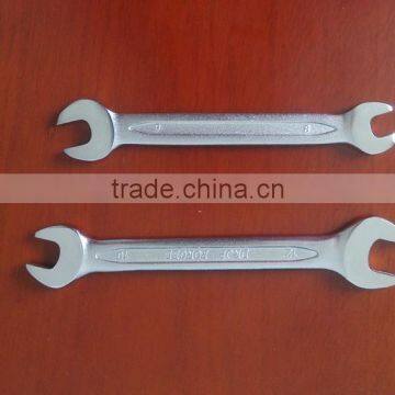 12x14 Chrome plated double open end spanner,Wrench,hand tools