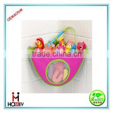 Hot Wholesale Baby Bath Toys Corner Organizer Basket Kids Toddler Net Storage Bag Organizer photo-3