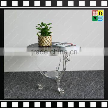 2016 Hotel/home Display Acrylic Living Room Coffee Table With Round Marble Top From China
