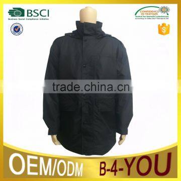 Mens Storm Flap All Seams Sealed Waterproof Railway Jacket Winter Outdoor Detachable Lining Prestige Jacket