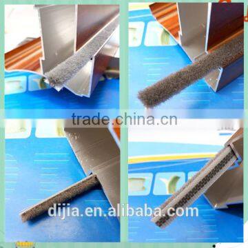 Sliding door self-adhensive pile wool weather strip DJ476