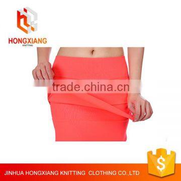 Hongxiang Fashion Slim Sexy Package Hip Skirt for Ladies