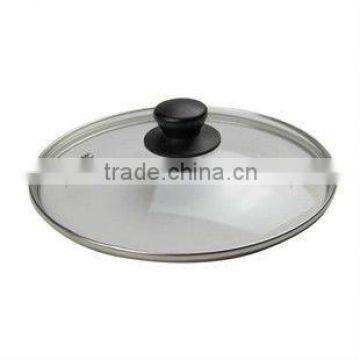 Tempered glass pot lid