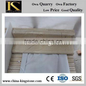Indoor Beige Stair Marble for Floor Stair Made in China photo-5