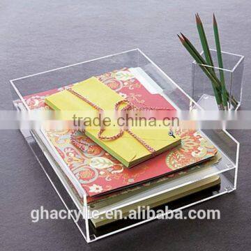 GH-RZ601 Customized Acrylic Racks for Office ,customized Acrylic Rack High Quality Acrylic photo-4