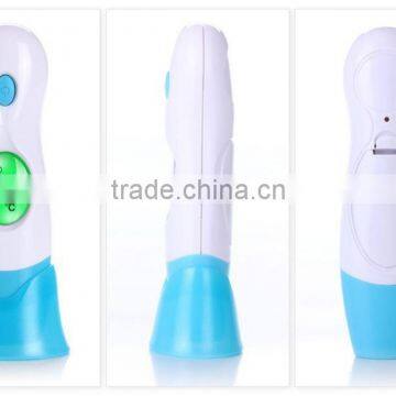 Portable 8 in 1 Infrared Baby Thermometer Adult Digital LCD Clock IR Infrared Thermometer photo-2