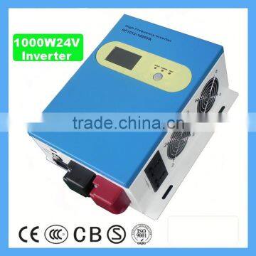 high quality 1KW/24V Hybrid inverter with MPPT solar charge controller built-in for solar system