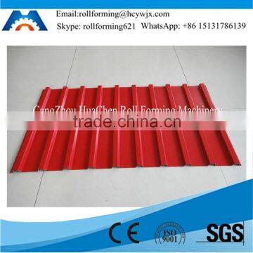 CE Certificated IBR Profile Double Steel Roof Making Machine Made By Huachen photo-6