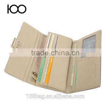 2016 Stylish Hot Sale Genuine Cowhide Leather Wallet for Lady Outdoor Shopping Supplier's Choice photo-5