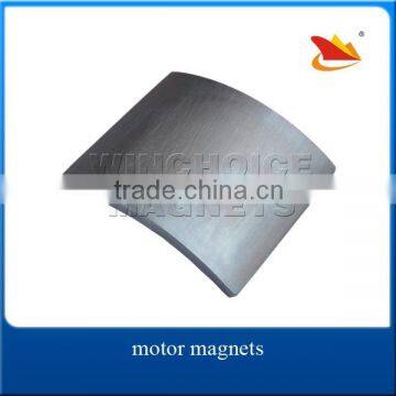 Neodymium Segment Magnets N52 Customized For Permanent DC Motor