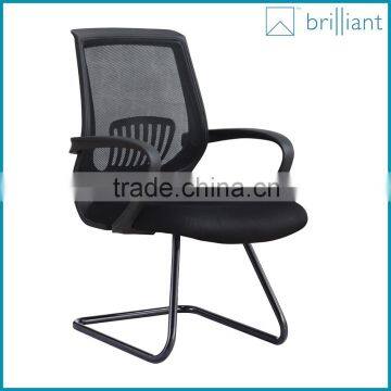 882-2C Mesh office meeting chairs with armrest conference chair without wheels