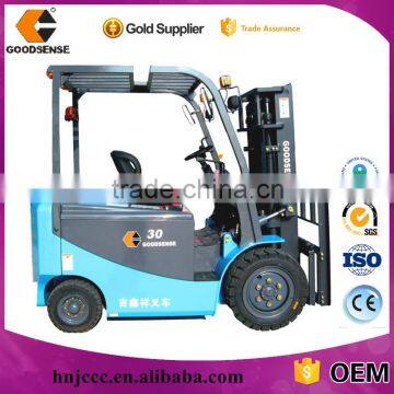 Factory supply high quality 3 ton AC new battery electric forklift for sale