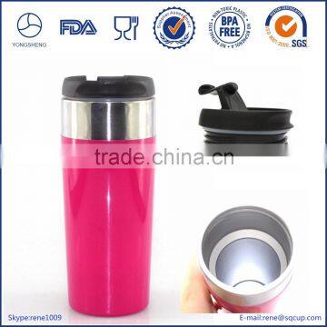2015 Newest fashion double wall stainless steel thermo mug /starbuck coffee mug