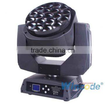 19 15W B-EYE Zoom LED Moving Head Light / Beam LED Moving Head Light