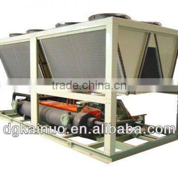 air cooled plc control water chiller with double screw comperessor